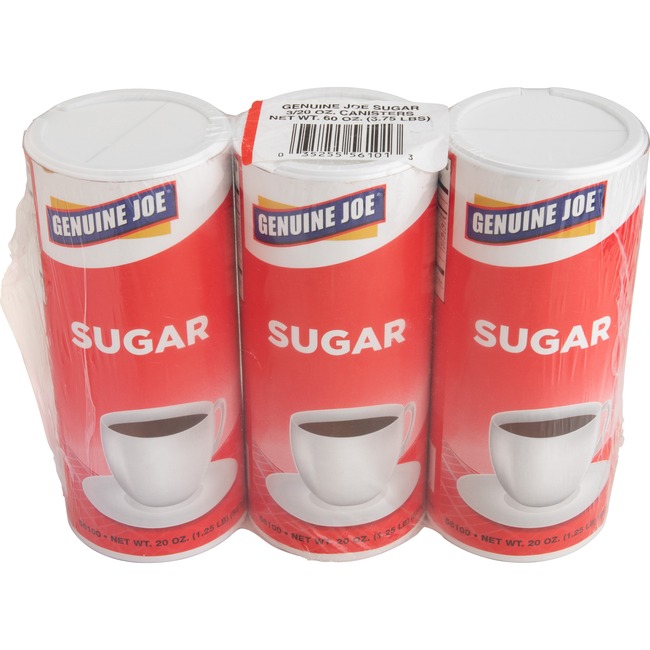 Genuine Joe 20 oz. Sugar Canister