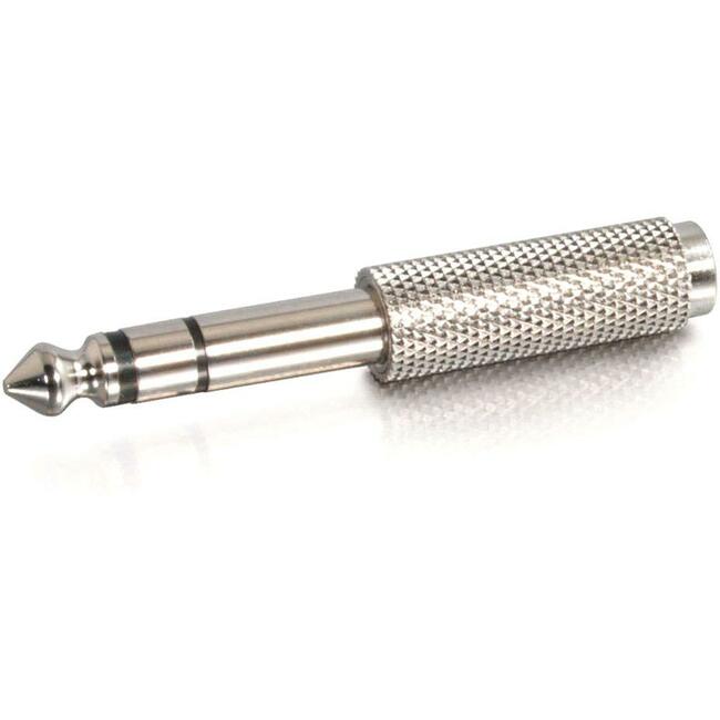 C2G 6.3mm (1/4in) Stereo Male to 3.5mm Stereo Female Adapter