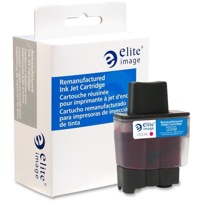 Elite Image Remanufactured Ink Cartridge - Alternative for Brother (LC41M)