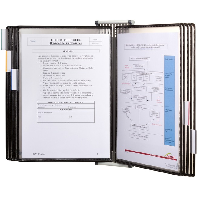 Tarifold Antimicrobial Reference Display Unit