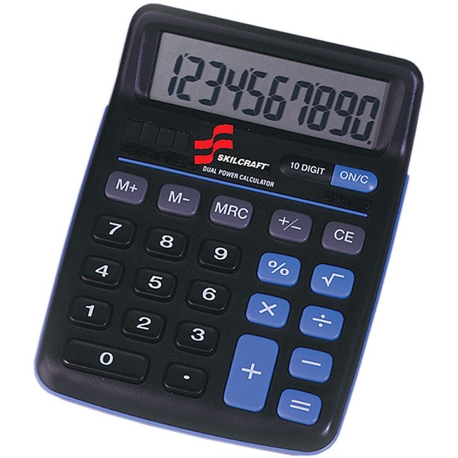 SKILCRAFT 10-Digit Calculator