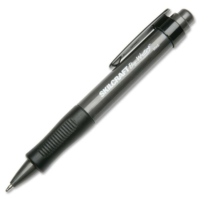 SKILCRAFT Retractable Wide Body Ballpoint Pen