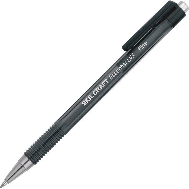 SKILCRAFT Essential LVX Retractable Ballpoint Pen