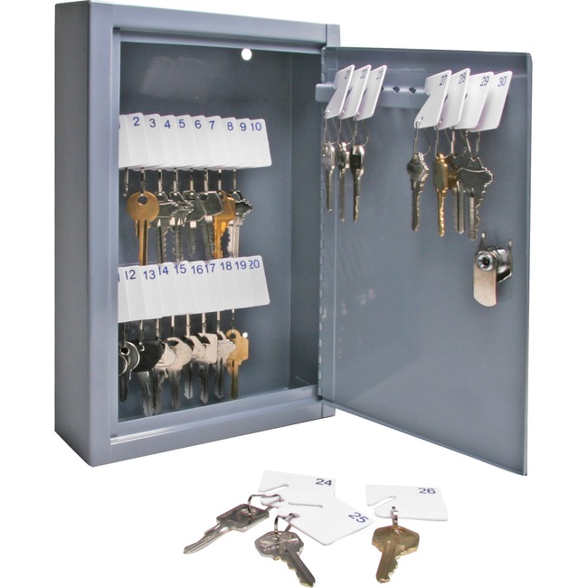 Sparco All-Steel Slot-Style 30-Key Cabinet