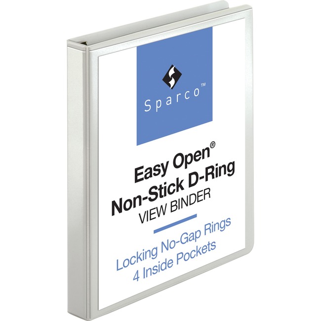 Sparco Locking D-Ring View Binders