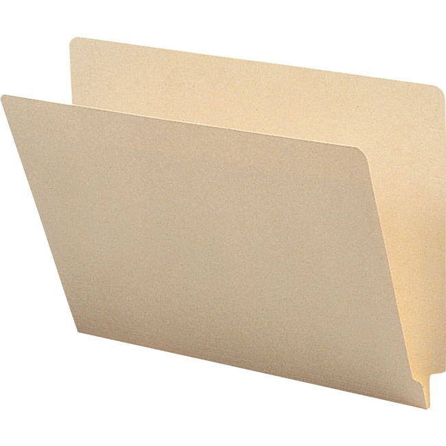 Sparco 1-ply Straight-cut End Tab Manila Folders