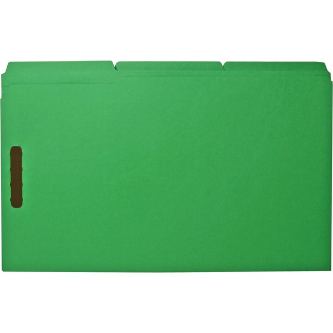 Sparco Colored Legal Fastener Folders