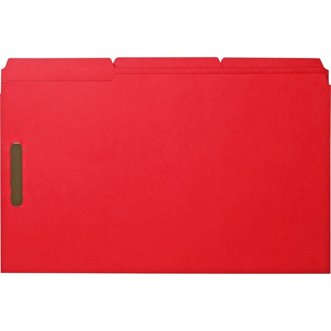 Sparco Colored Legal Fastener Folders