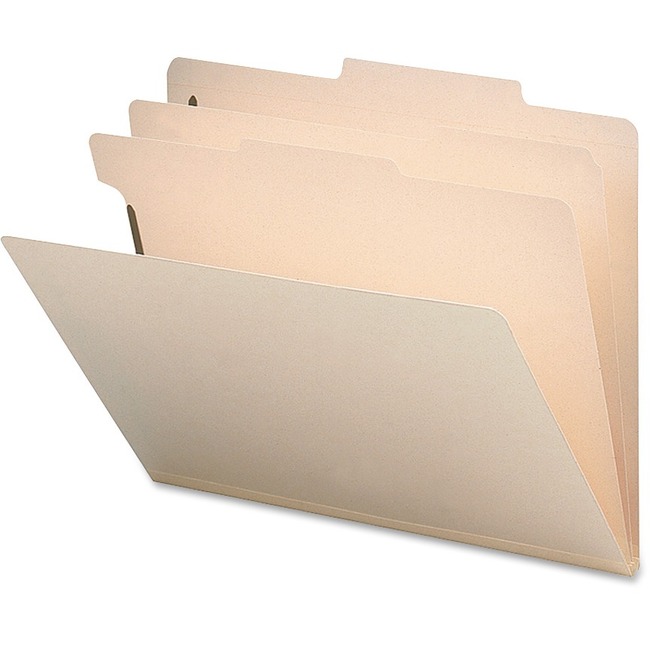 Sparco 6-part Manila Classification Folders