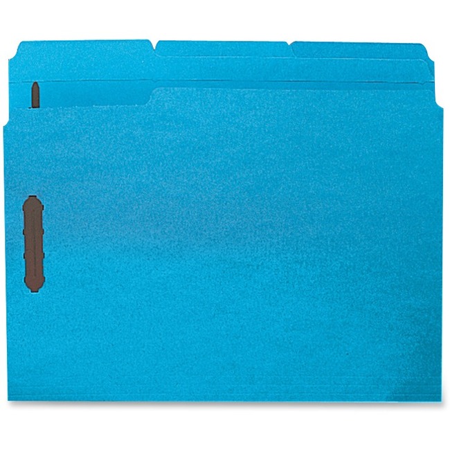 Sparco Colored Letter-size Fastener Folders