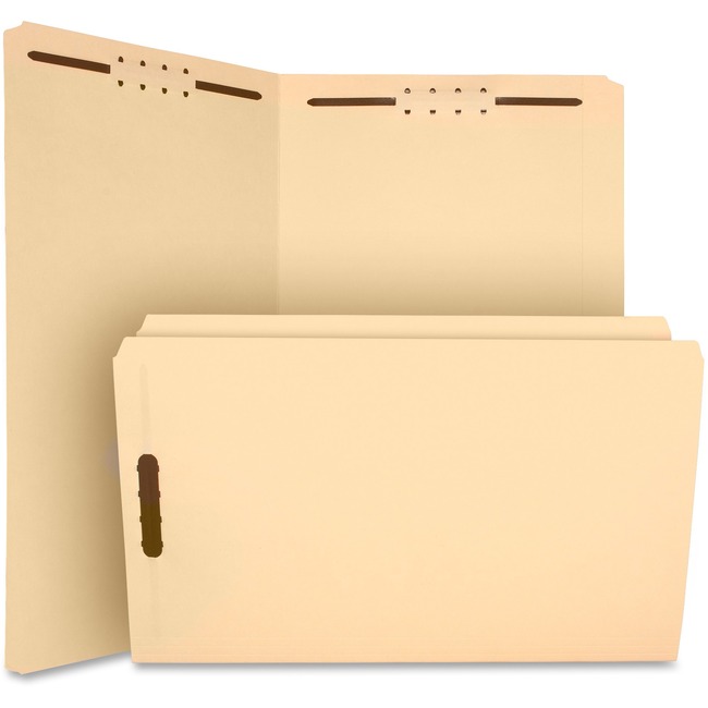 Sparco Straight-cut Tab Fastener Folders