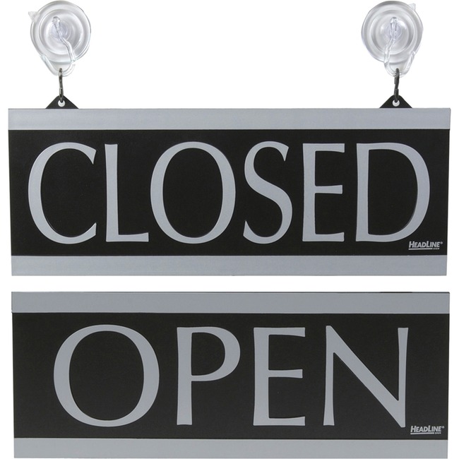 HeadLine Century Series Open /Closed Sign