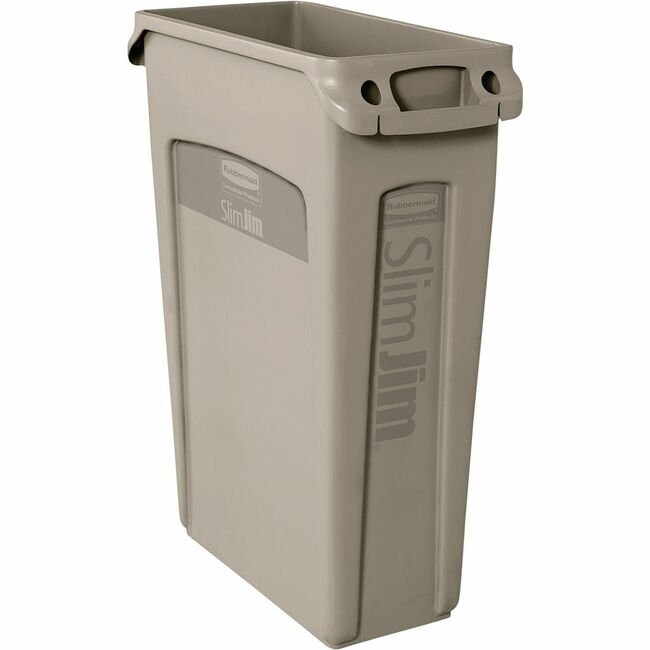 Rubbermaid Venting Slim Jim Waste Container