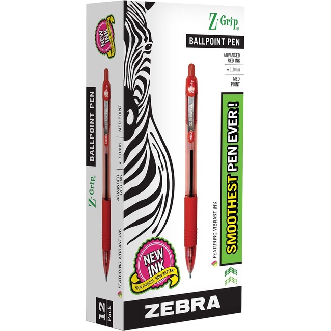 Zebra Pen Z-Grip Retractable Ballpoint Pens