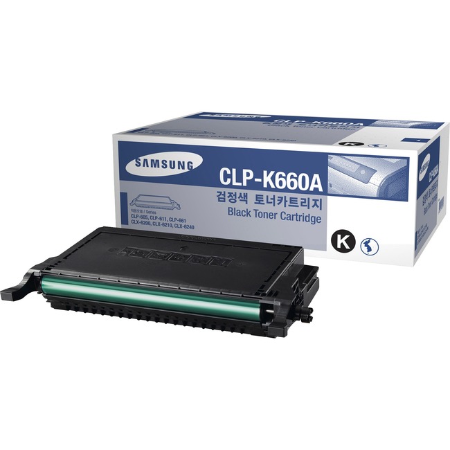 Samsung CLP-K660A Original Toner Cartridge