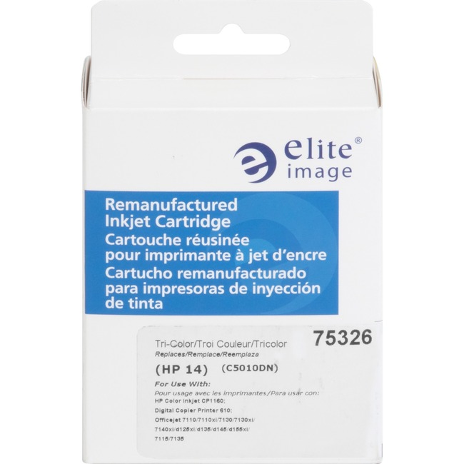 Elite Image Remanufactured Ink Cartridge - Alternative for HP 14 (C5010DN)