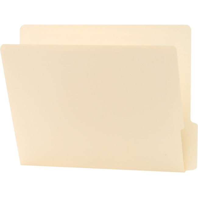 Smead End Tab Manila Folders with Shelf-Master® Reinforced Tab