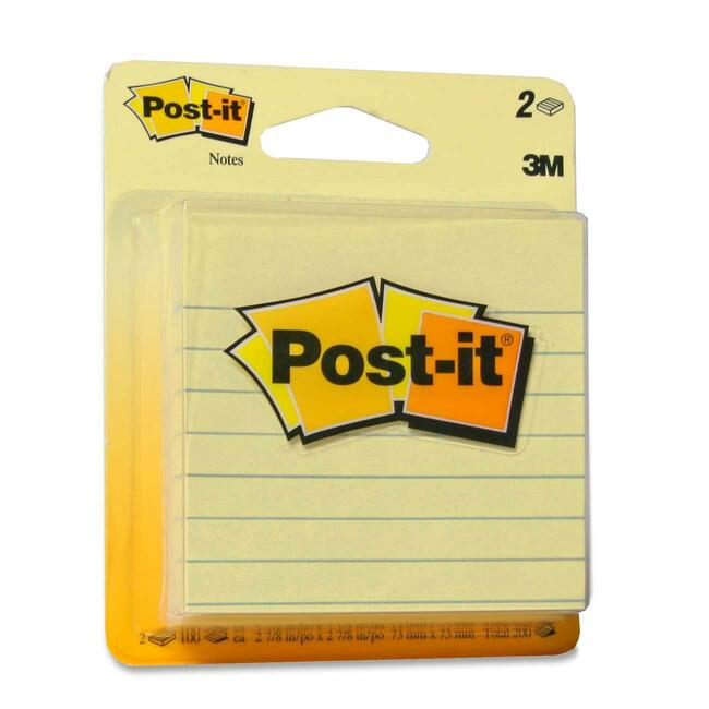 Post-it® Ruled Adhesive Note