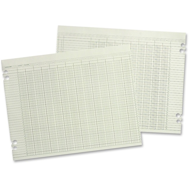 Wilson Jones® Columnar Ruled Sheets, 9 1/4