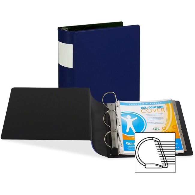 Samsill DXL/Contour Cover D-Ring Binders