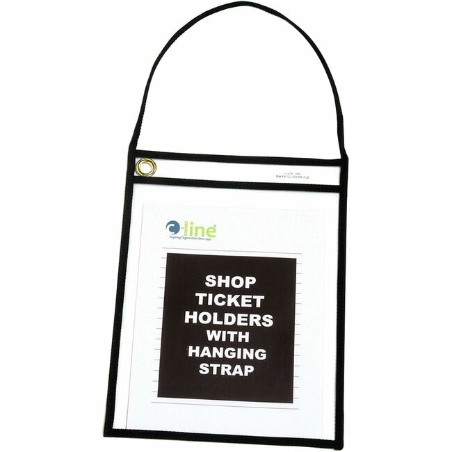 C-Line Shop Ticket Holder With Hanging Strap