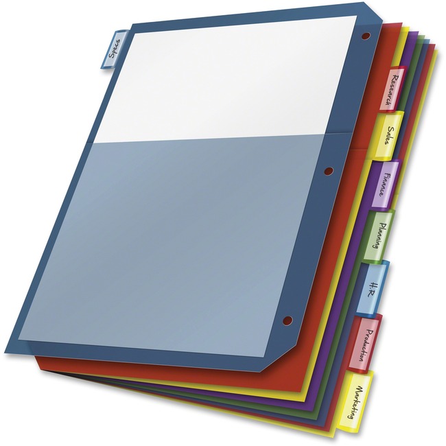 Cardinal Extra-tough Poly Pocket Dividers