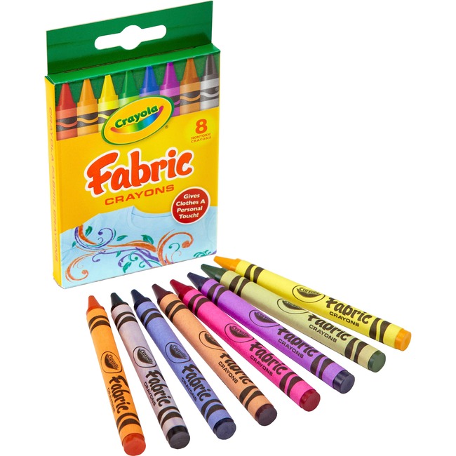 Crayola 8-ct Fabric Crayon