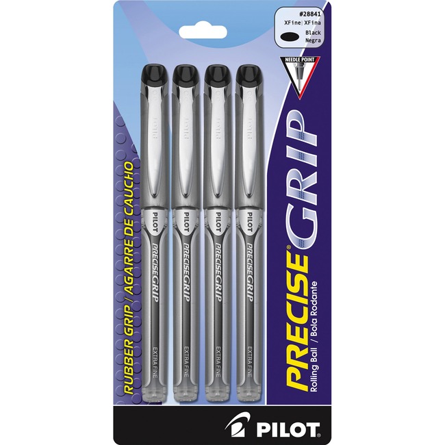 Pilot Precise Grip Extra-Fine Rolling Ball Pens
