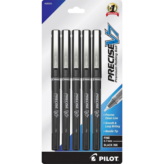 Pilot Precise V7 Fine Premium Capped Rolling Ball Pens