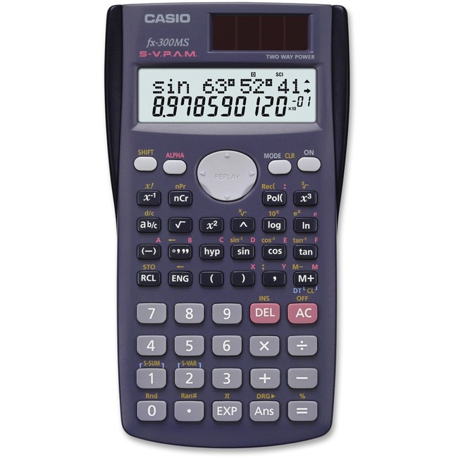 Casio FX300MS 10-dgt 2-line Scientific Calculator