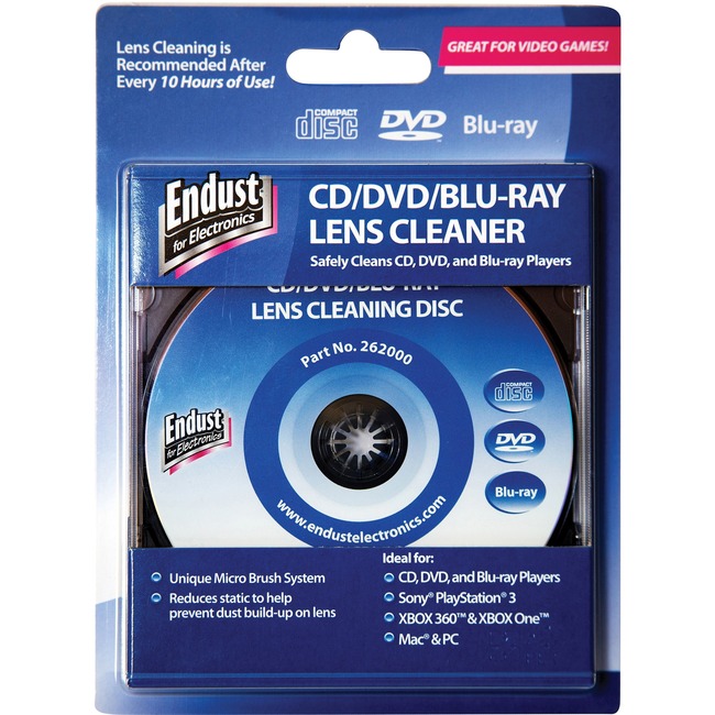 Endust CD/DVD/ BR Lens Cleaner