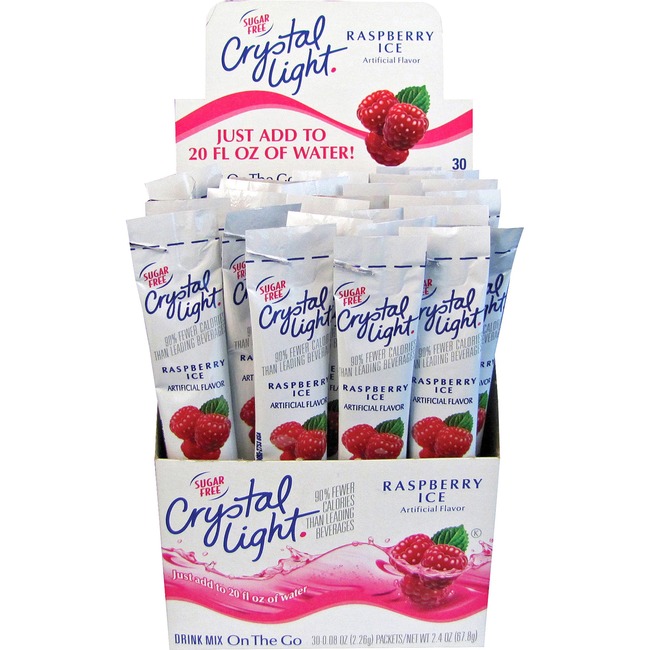 Crystal Light On-The-Go Raspberry Mix Sticks