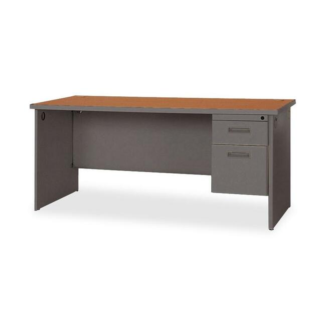 Lorell Durable Single Pedestal Credenza