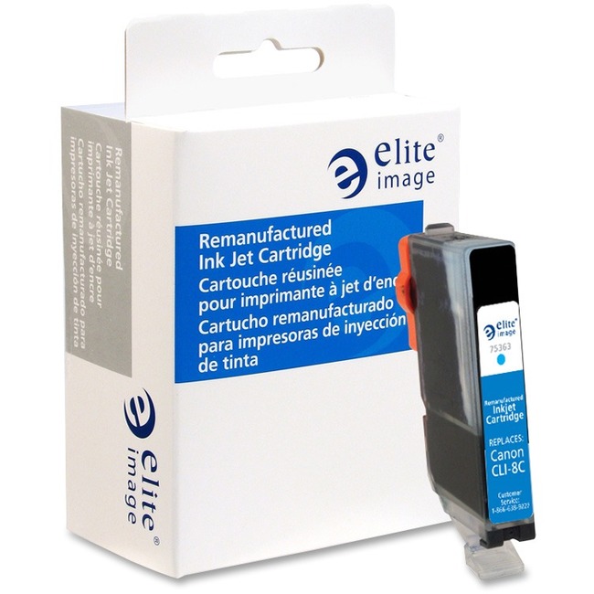 Elite Image Remanufactured Ink Cartridge - Alternative for Canon (CLI-8C)