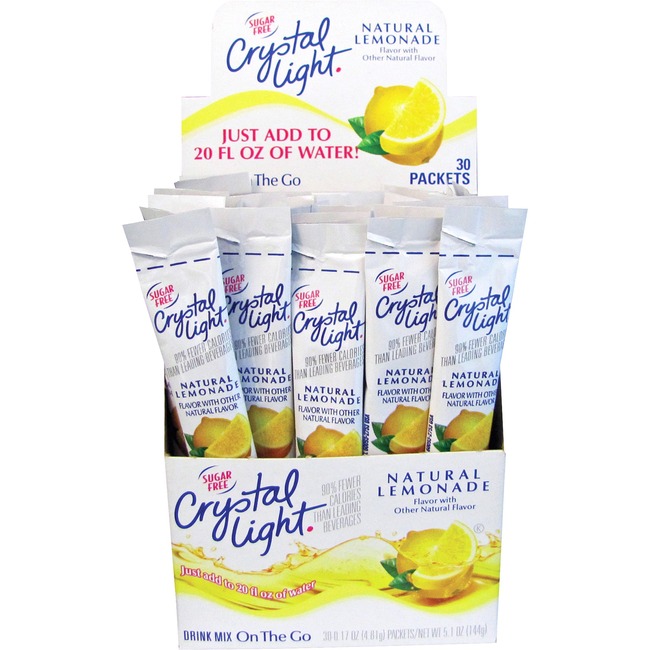 Crystal Light Kraft On-The-Go Mix Lmnade Sticks