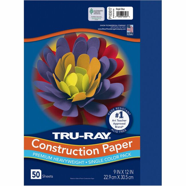 Tru-Ray Heavyweight Construction Paper