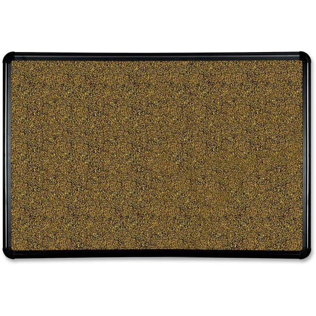 MooreCo Eco-friendly Black Splash Cork Board