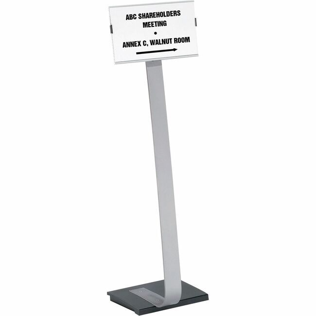 DURABLE Info Sign Duo Floor Sign Stand