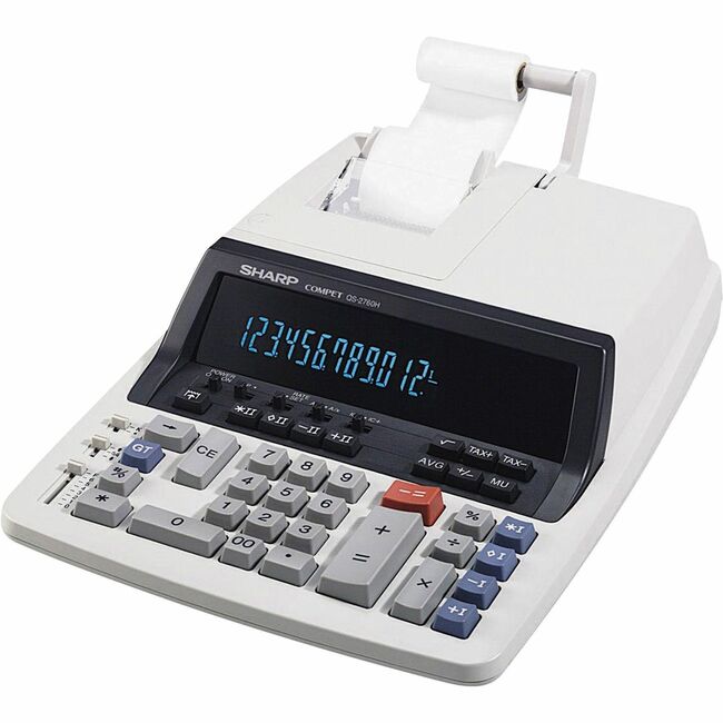 Sharp QS2760H 12 Digit Professional Heavy Duty Commercial Printing Calculator