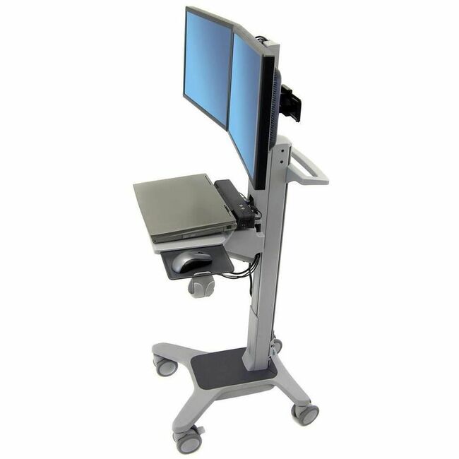 Ergotron Neo-Flex Dual WideView WorkSpace Dual Monitor Cart