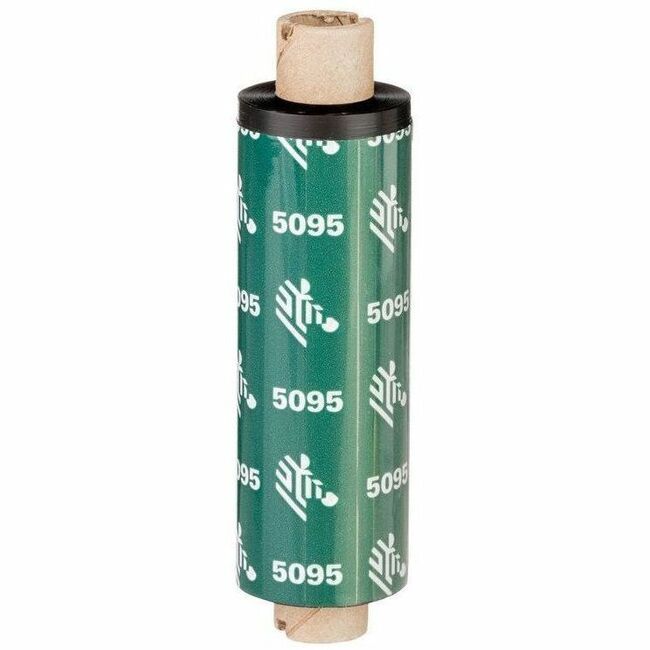 Zebra Resin Ribbon 4.33inx98ft 5095 High Performance P4T