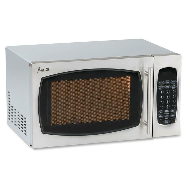 Avanti 0.9cf Stnless Steel Finish Touch Microwave