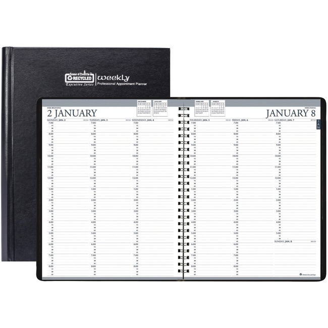 House of Doolittle Executive Series Hard Cover Weekly Planner