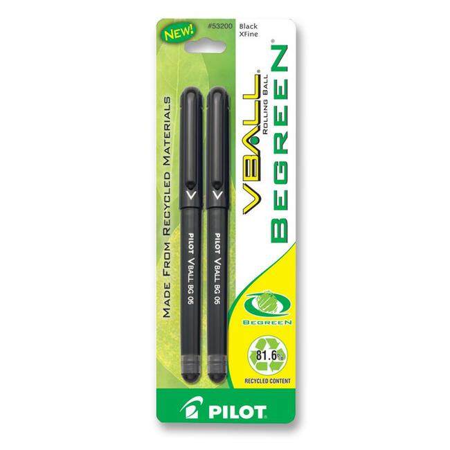 Vball BeGreen VBall Extra Fine Rolling Ball Pens