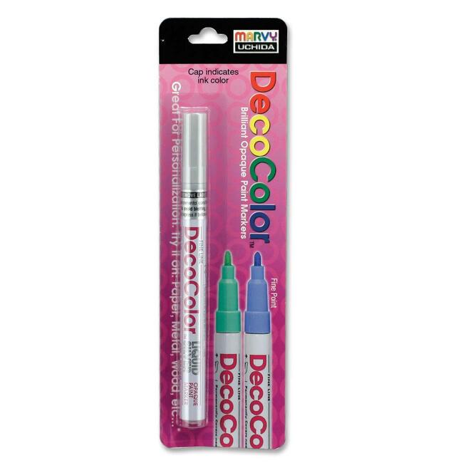 Marvy DecoColor Extra Fine Point Paint Markers