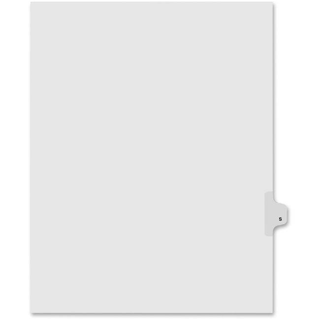 Kleer-Fax Legal Exhibit Index Dividers