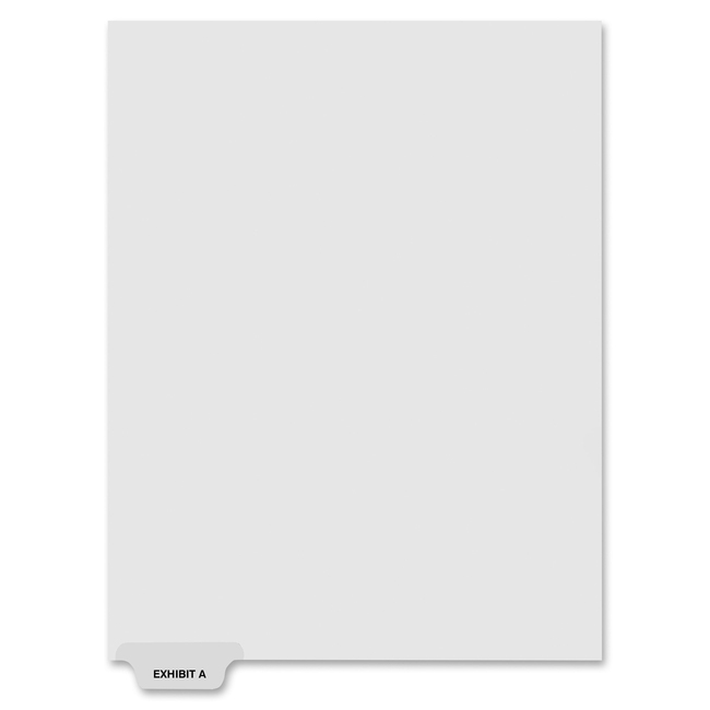 Kleer-Fax Lam Preprinted Bottom Tab Index Dividers