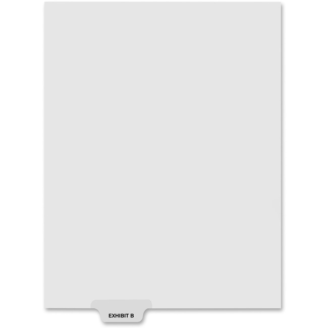 Kleer-Fax Lam Preprinted Bottom Tab Index Dividers