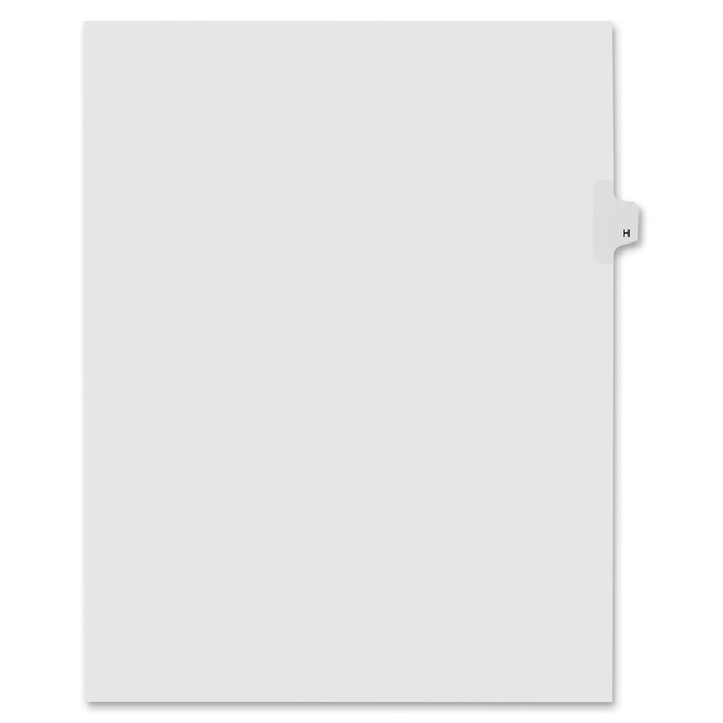 Kleer-Fax Lam Alphabetic Side Tab Index Dividers