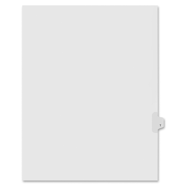 Kleer-Fax Lam Alphabetic Side Tab Index Dividers